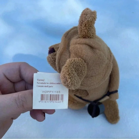 Teddy &  Friends HOPPY Kangaroo Stuffed Animal Plush Safari Guide Joey 11" VTG - Picture 4 of 5